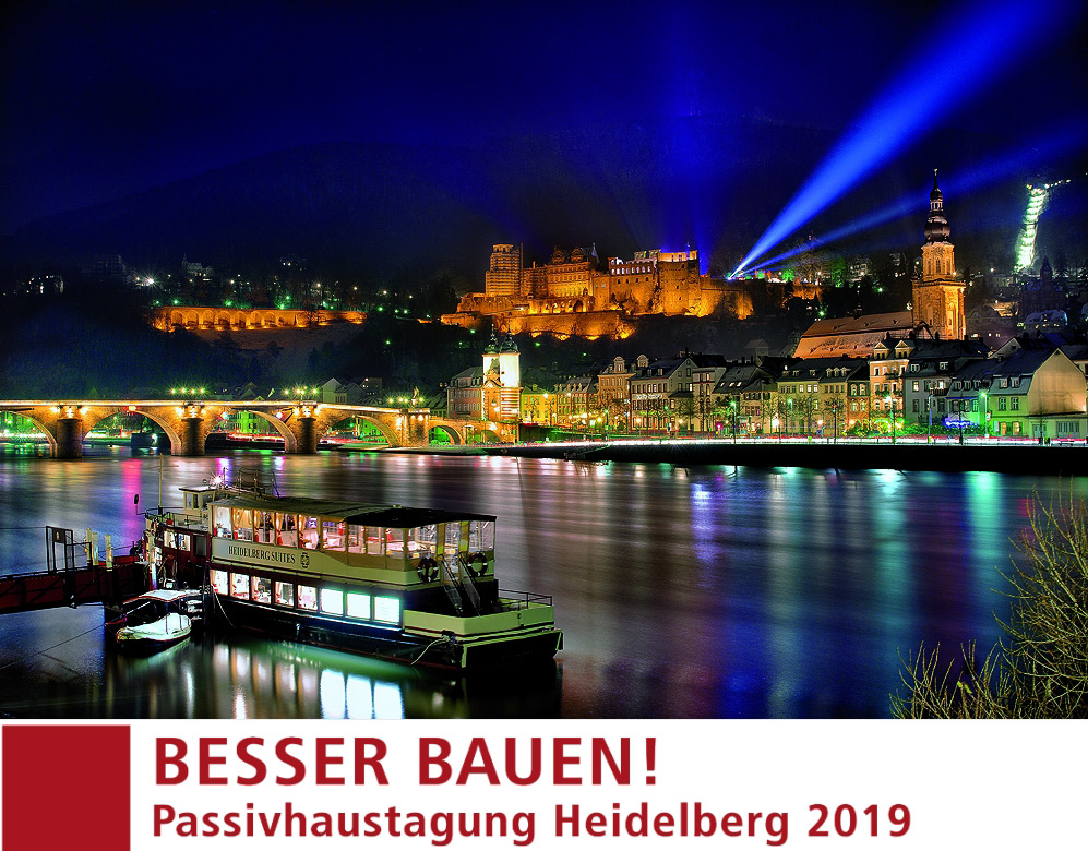 Passivhaustagung am 3. und 4. Mai 2019 in der Stadthalle Heidelberg